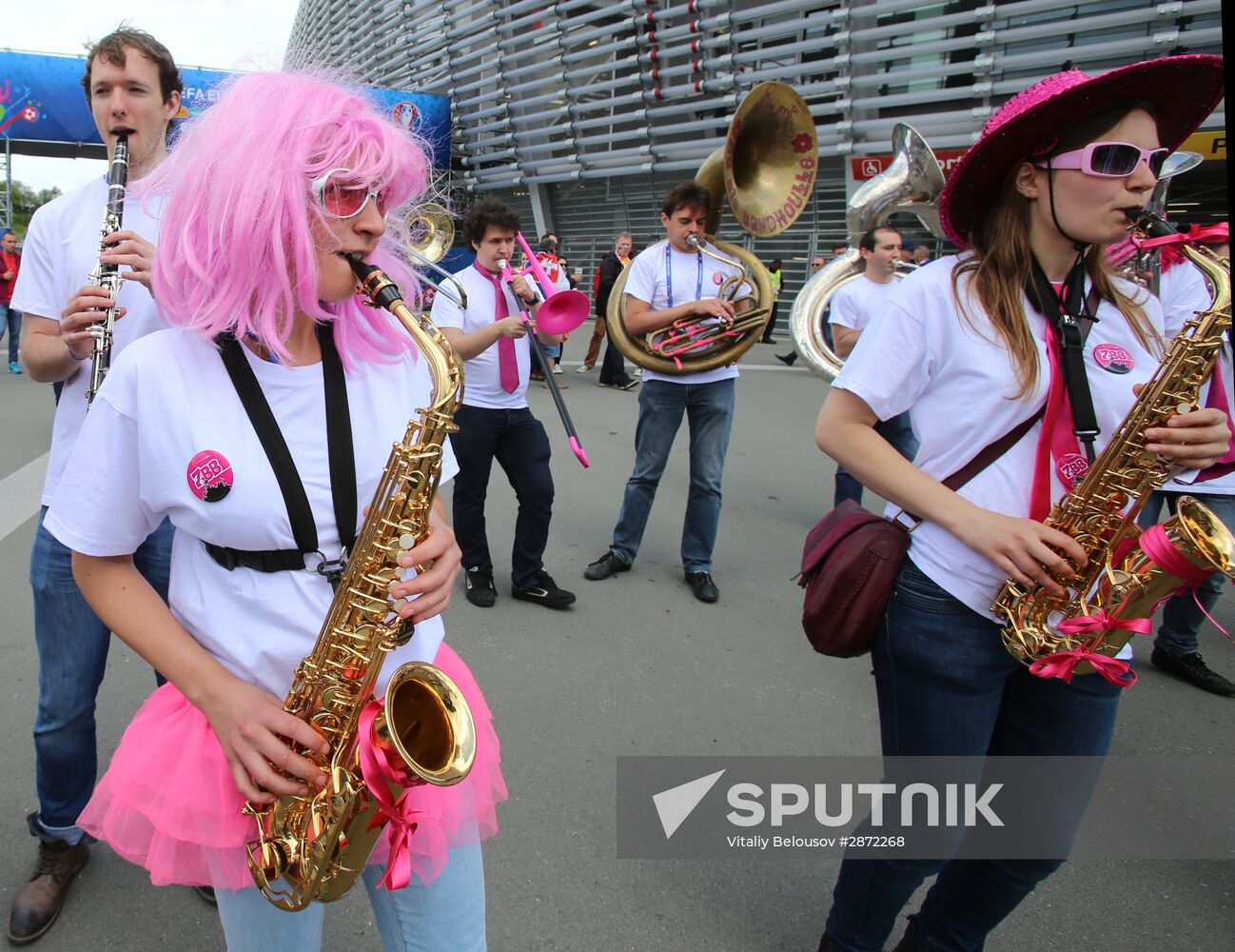 UEFA Euro 2016. Russia vs. Slovakia