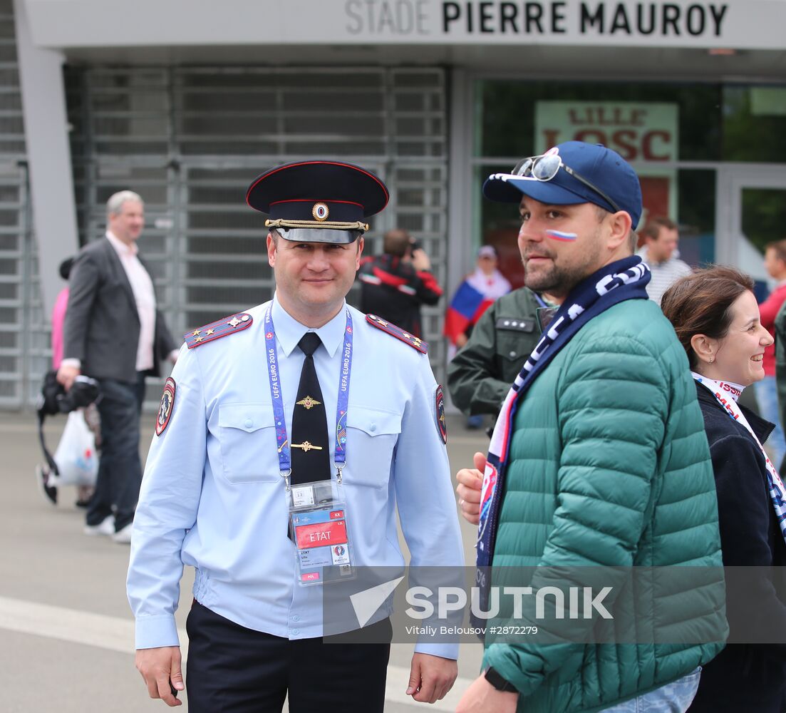 UEFA Euro 2016. Russia vs. Slovakia