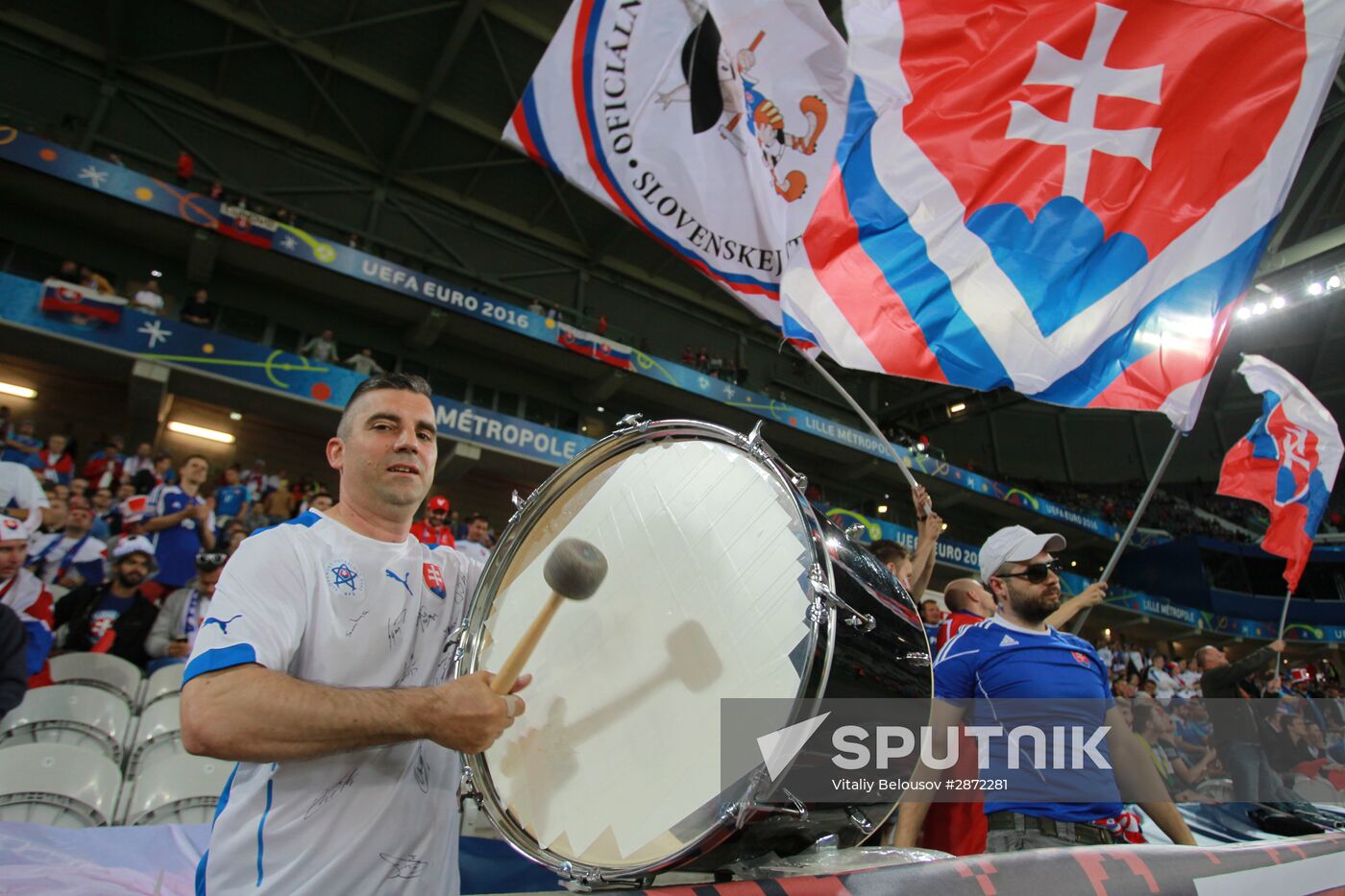 UEFA Euro 2016. Russia vs. Slovakia