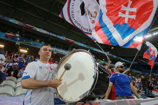 UEFA Euro 2016. Russia vs. Slovakia