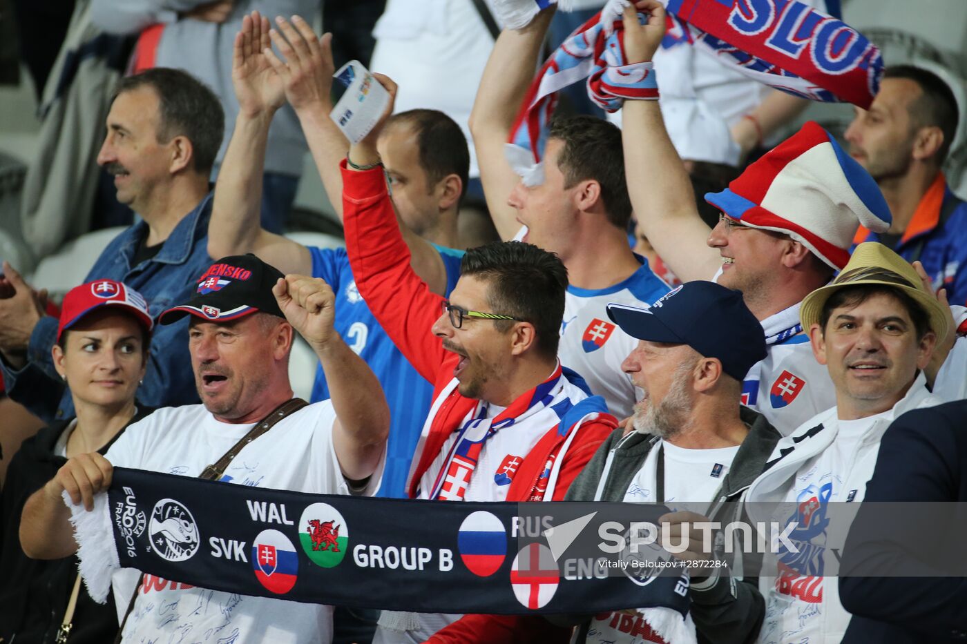 UEFA Euro 2016. Russia vs. Slovakia