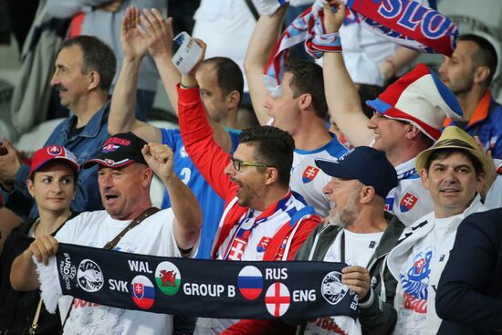 UEFA Euro 2016. Russia vs. Slovakia