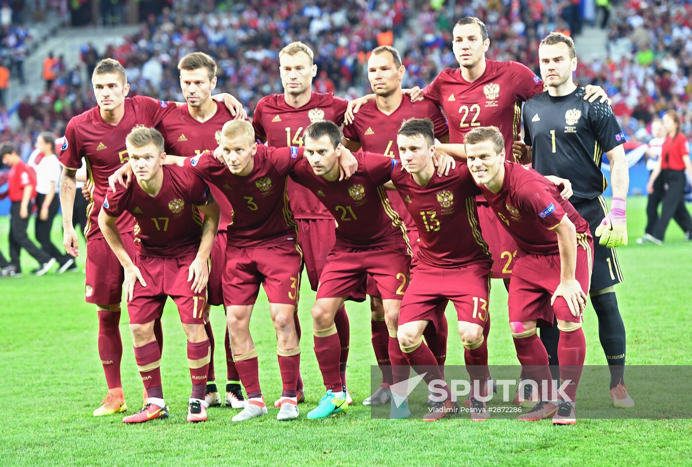 UEFA Euro 2016. Russia vs. Slovakia