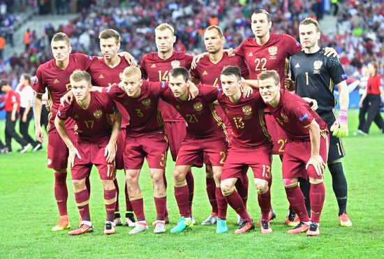 UEFA Euro 2016. Russia vs. Slovakia