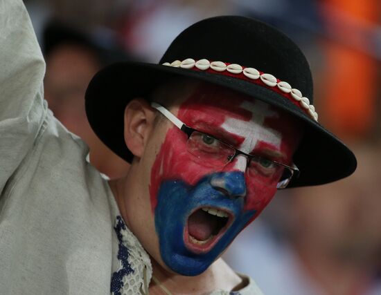 UEFA Euro 2016. Russia vs. Slovakia