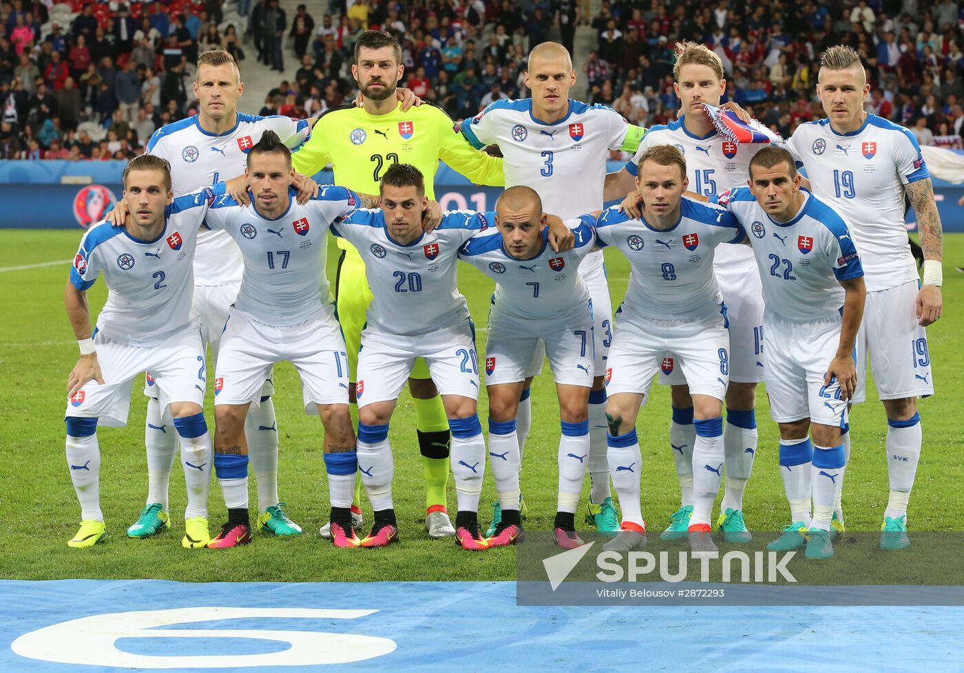 UEFA Euro 2016. Russia vs. Slovakia