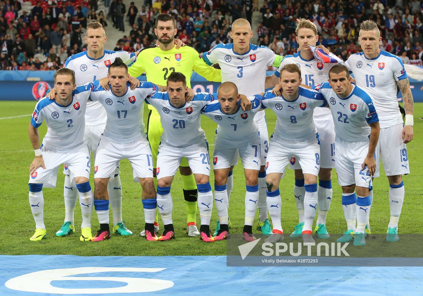 UEFA Euro 2016. Russia vs. Slovakia