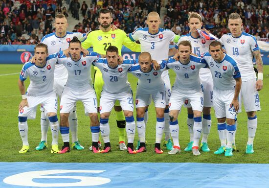 UEFA Euro 2016. Russia vs. Slovakia