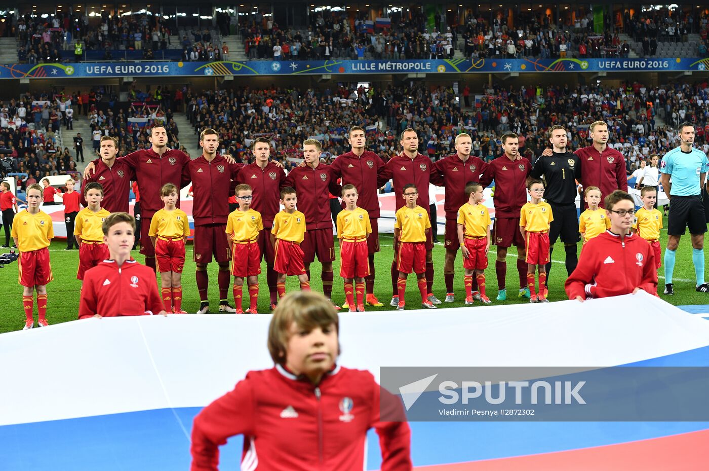 UEFA Euro 2016. Russia vs. Slovakia