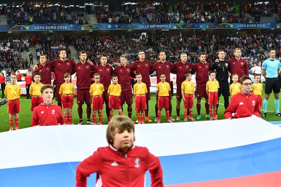 UEFA Euro 2016. Russia vs. Slovakia