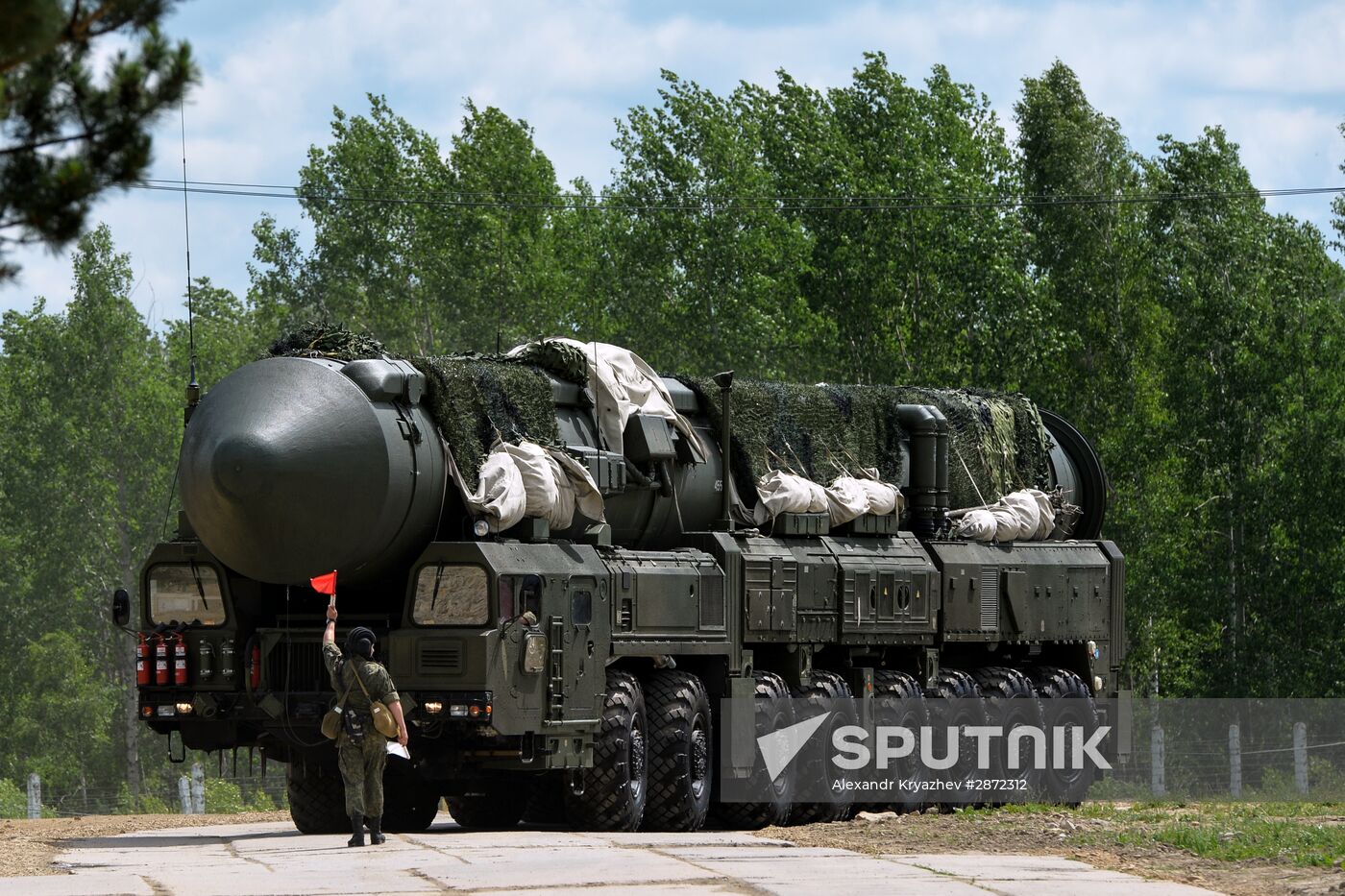 Strategic All-Around Competition, a field training contest in Novosibirsk region