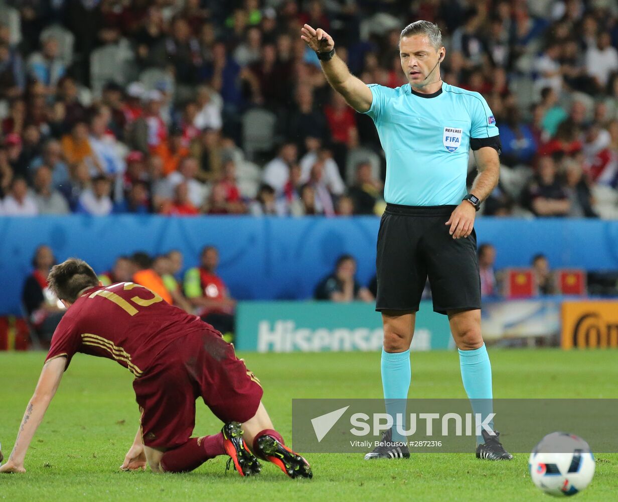 UEFA Euro 2016. Russia vs. Slovakia