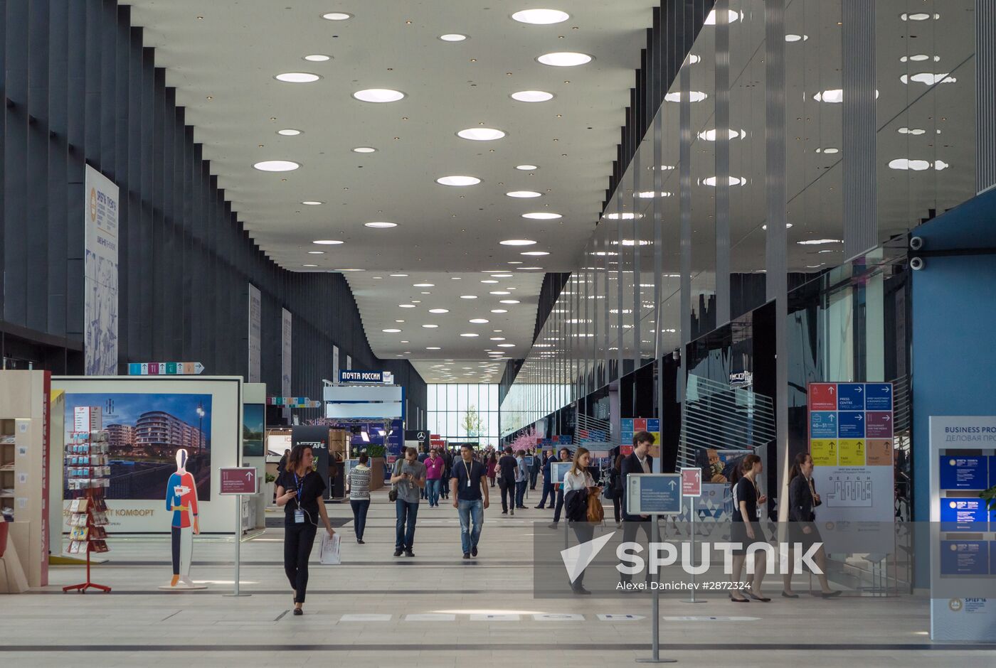 Preparations for St. Petersburg International Economic Forum's opening