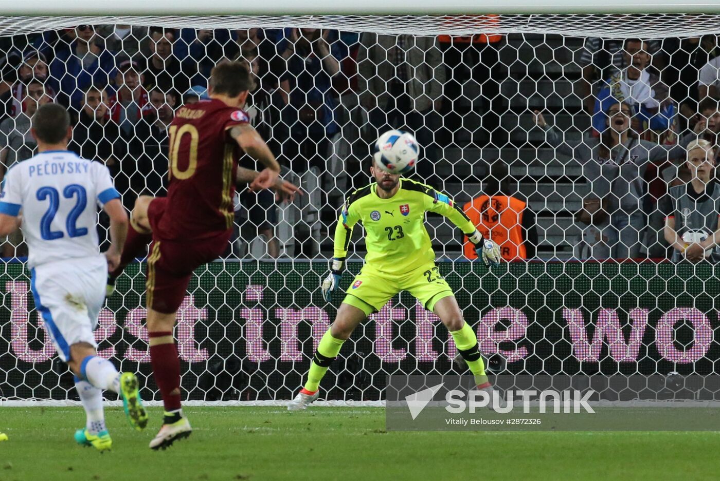 UEFA Euro 2016. Russia vs. Slovakia