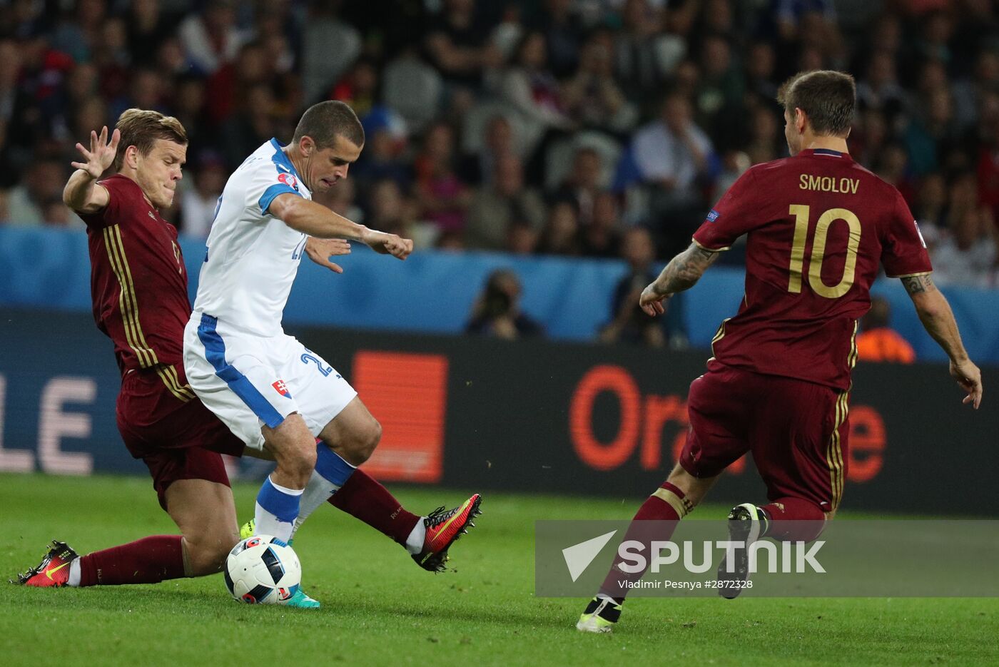 UEFA Euro 2016. Russia vs. Slovakia