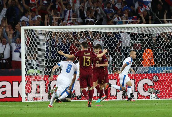 UEFA Euro 2016. Russia vs. Slovakia