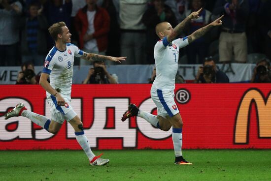 UEFA Euro 2016. Russia vs. Slovakia