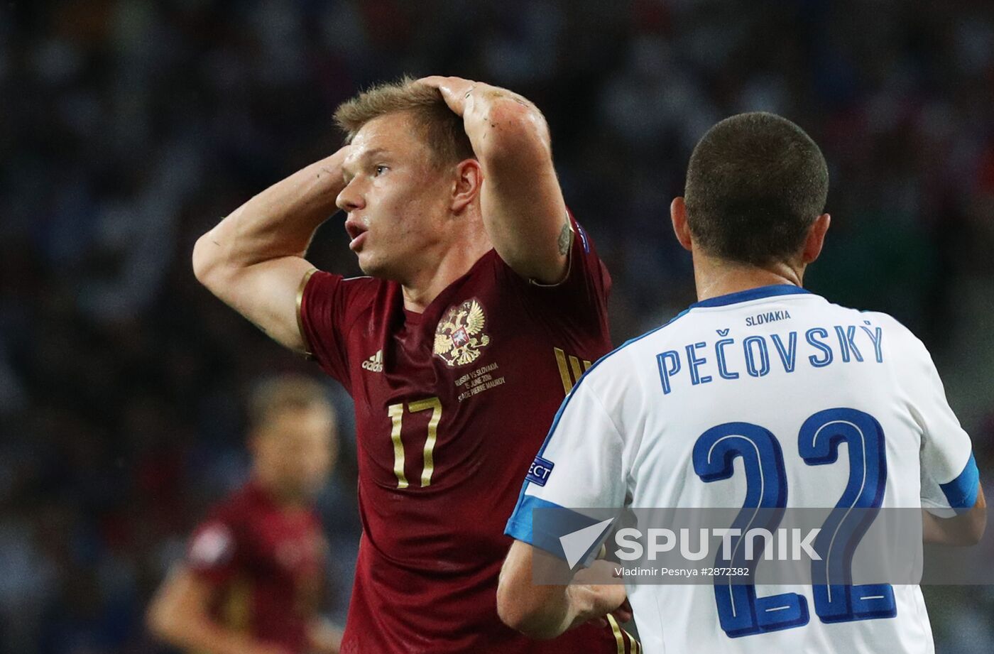 UEFA Euro 2016. Russia vs. Slovakia