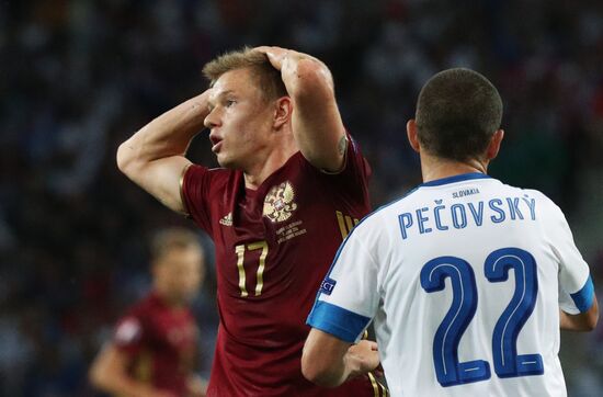 UEFA Euro 2016. Russia vs. Slovakia