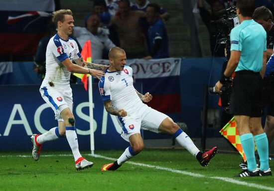 UEFA Euro 2016. Russia vs. Slovakia