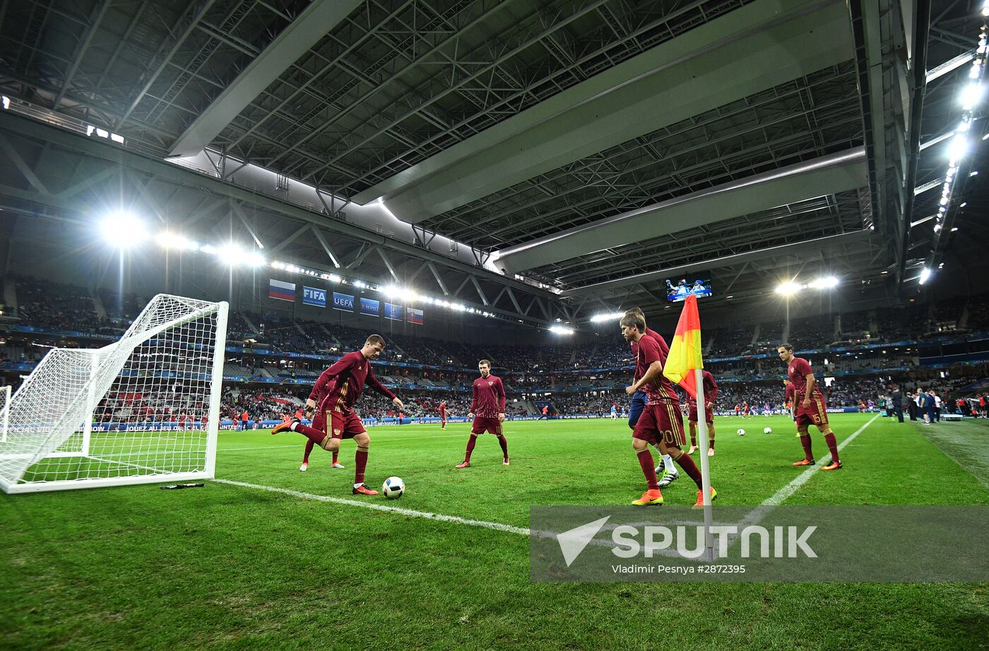 UEFA Euro 2016. Russia vs. Slovakia