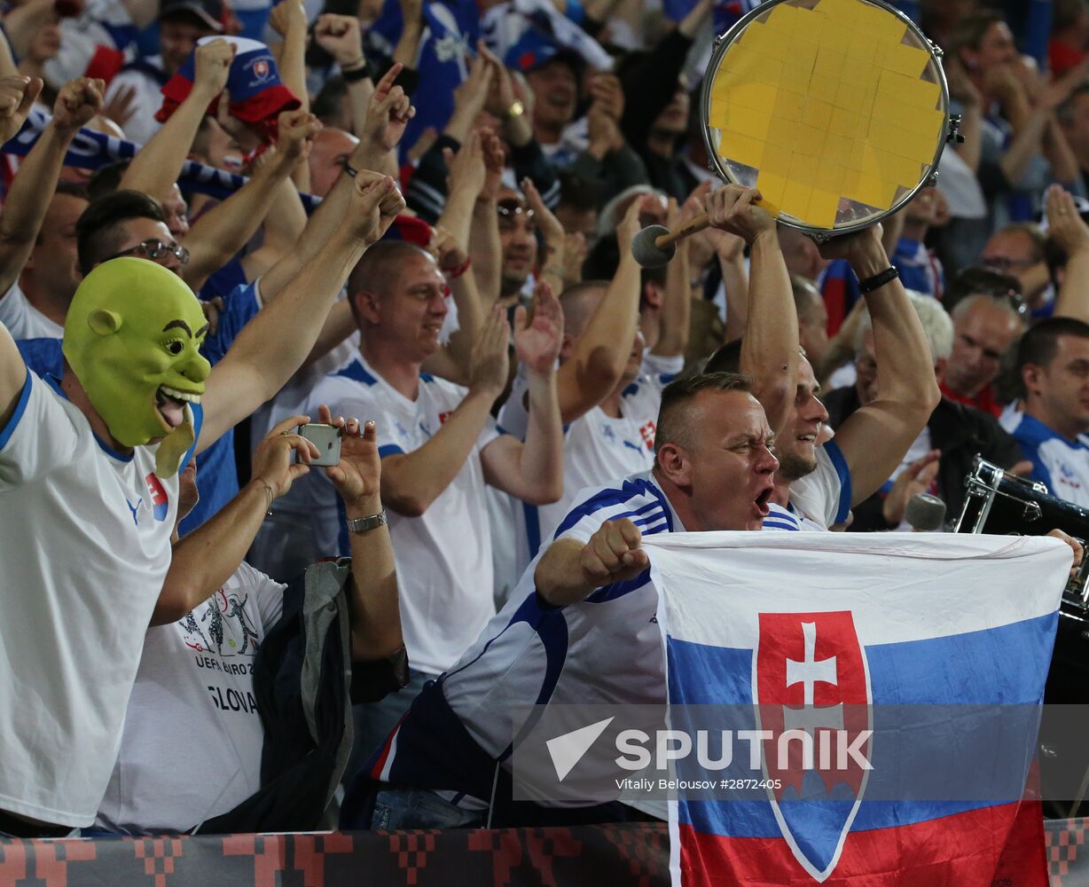 UEFA Euro 2016. Russia vs. Slovakia