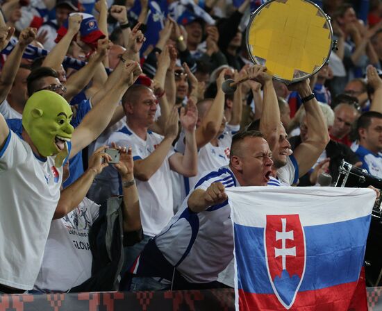 UEFA Euro 2016. Russia vs. Slovakia