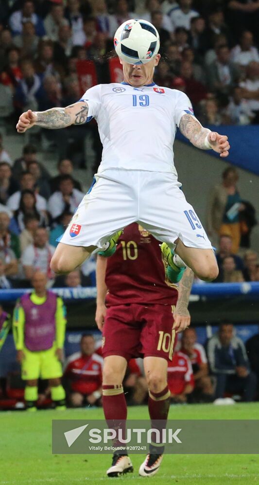 UEFA Euro 2016. Russia vs. Slovakia