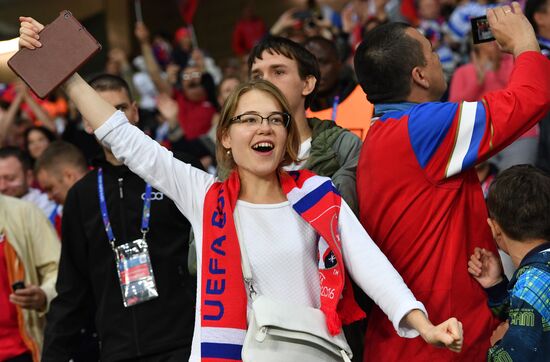 UEFA Euro 2016. Russia vs. Slovakia