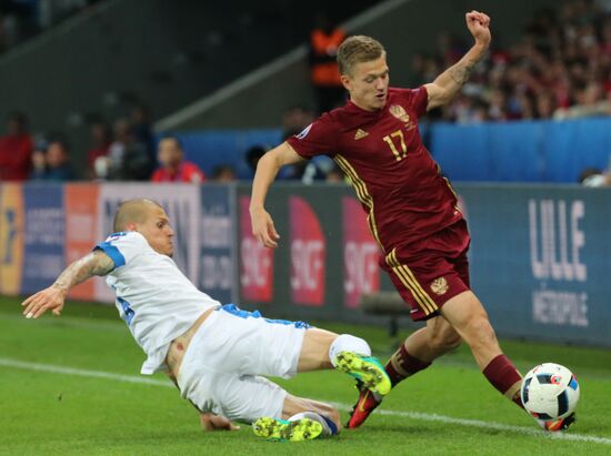 UEFA Euro 2016. Russia vs. Slovakia