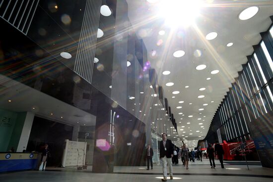 Preparations for St. Petersburg International Economic Forum's opening