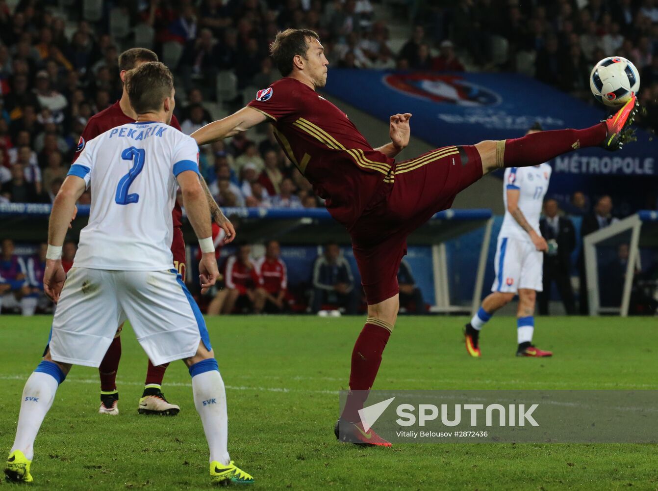 UEFA Euro 2016. Russia vs. Slovakia