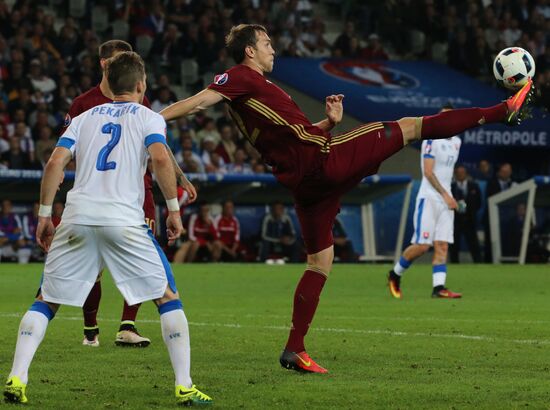 UEFA Euro 2016. Russia vs. Slovakia