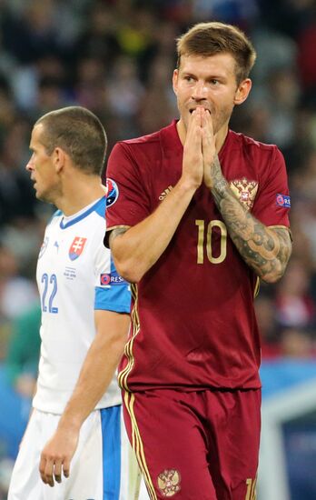 UEFA Euro 2016. Russia vs. Slovakia