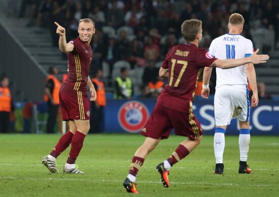 UEFA Euro 2016. Russia vs. Slovakia