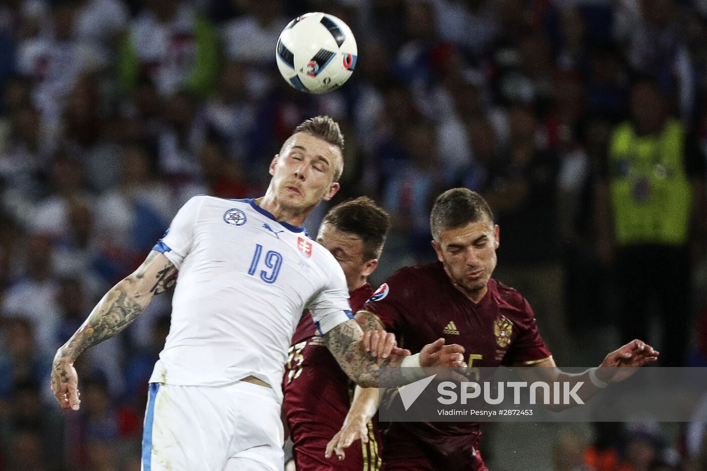 UEFA Euro 2016. Russia vs. Slovakia