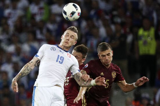 UEFA Euro 2016. Russia vs. Slovakia