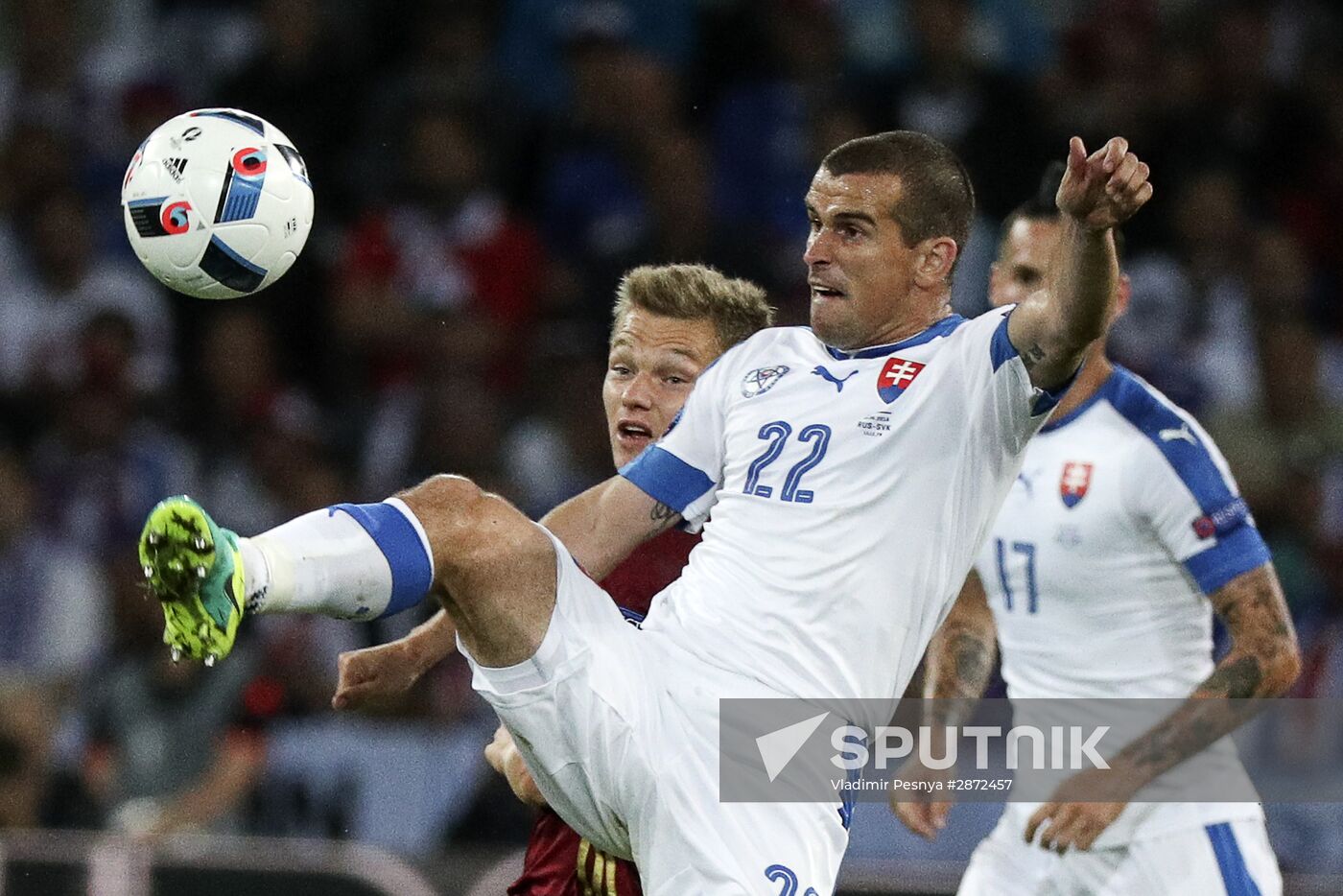 UEFA Euro 2016. Russia vs. Slovakia