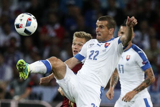 UEFA Euro 2016. Russia vs. Slovakia