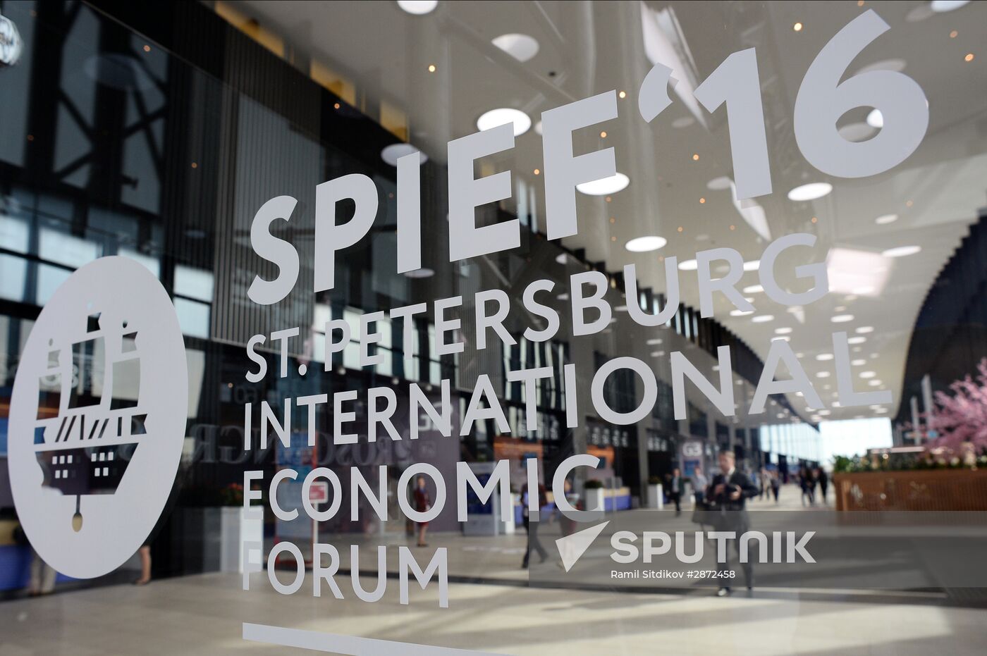 Preparations for St. Petersburg International Economic Forum's opening