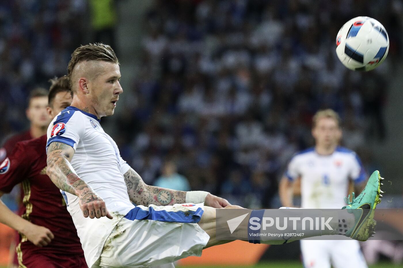 UEFA Euro 2016. Russia vs. Slovakia