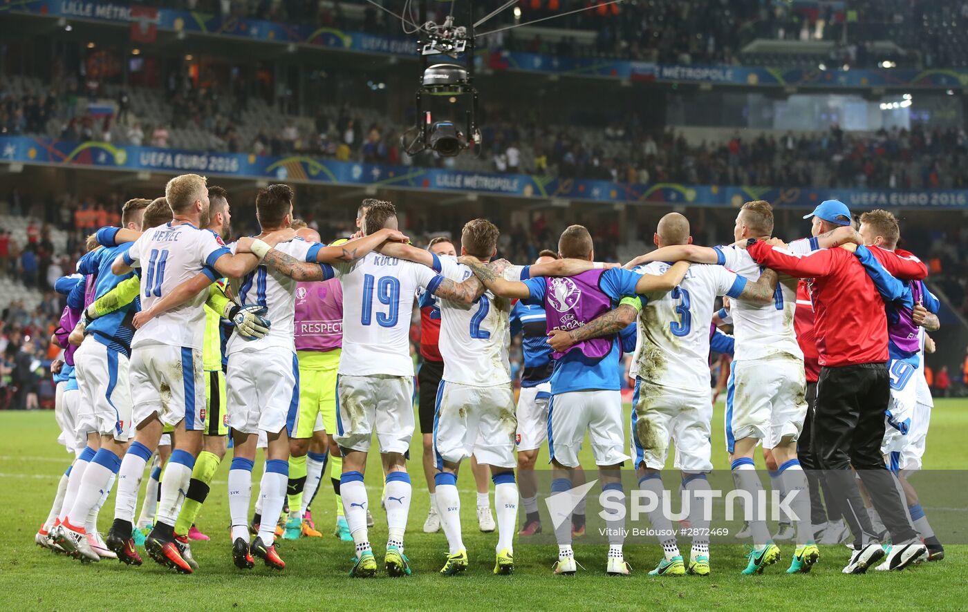 UEFA Euro 2016. Russia vs. Slovakia