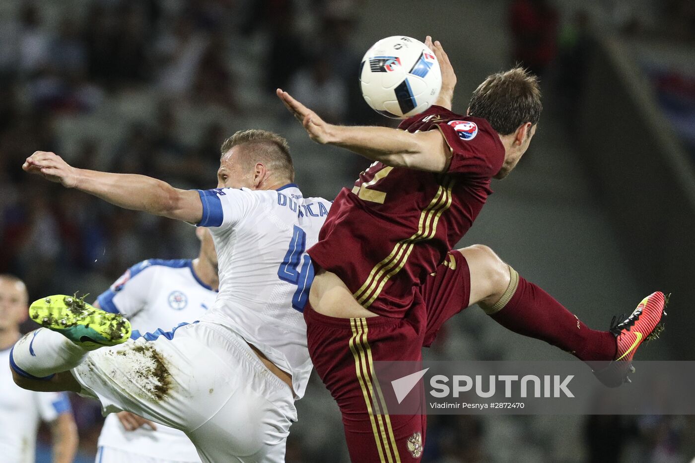 UEFA Euro 2016. Russia vs. Slovakia