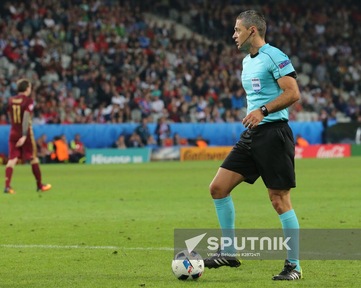 UEFA Euro 2016. Russia vs. Slovakia