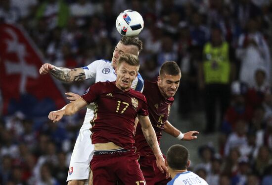 UEFA Euro 2016. Russia vs. Slovakia