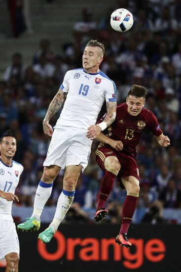 UEFA Euro 2016. Russia vs. Slovakia
