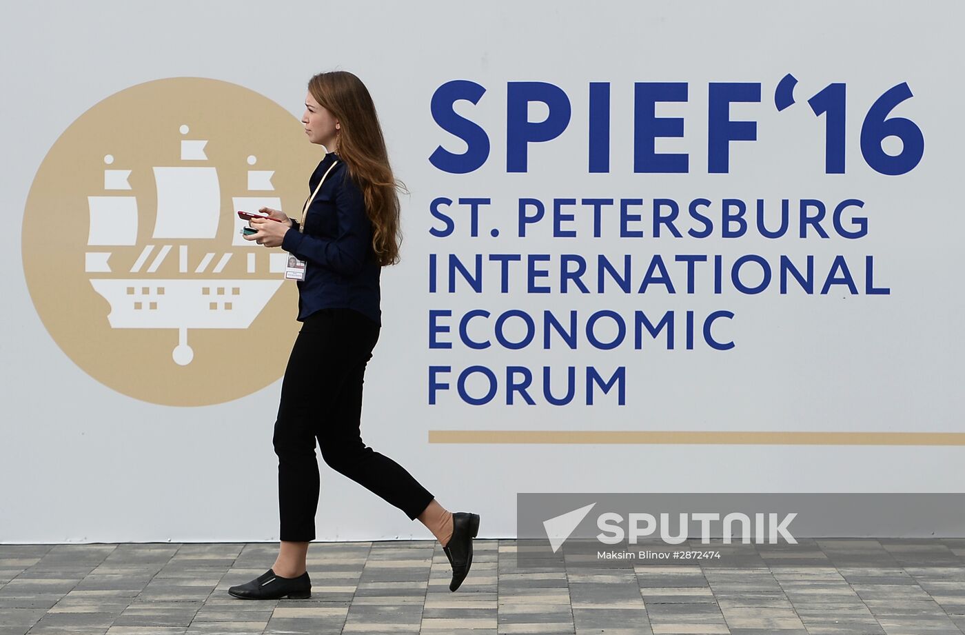 Preparations for St. Petersburg International Economic Forum's opening