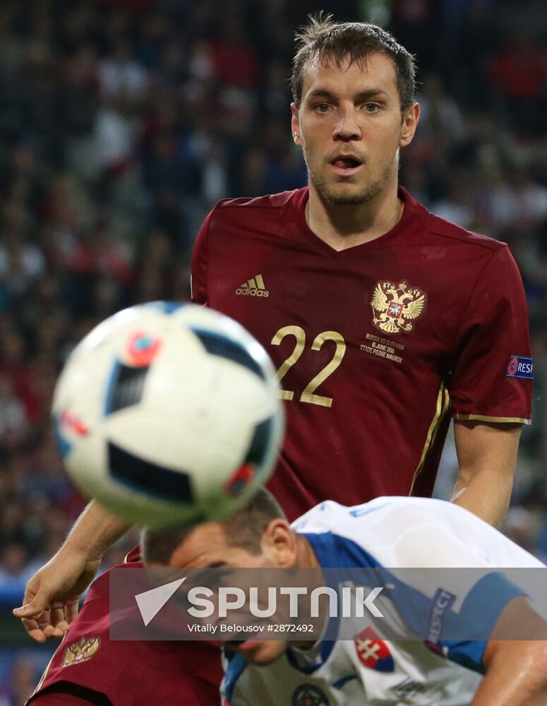 UEFA Euro 2016. Russia vs. Slovakia