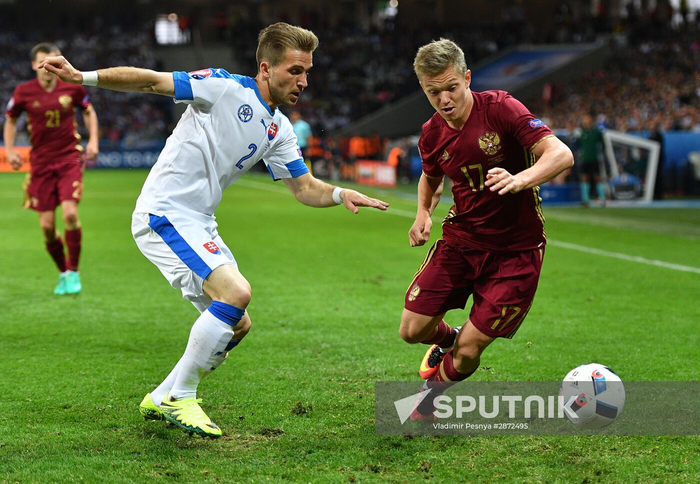 UEFA Euro 2016. Russia vs. Slovakia