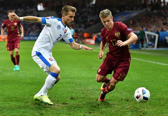 UEFA Euro 2016. Russia vs. Slovakia